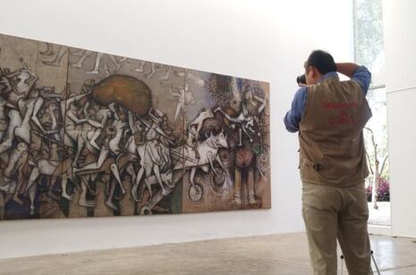 Declaran Patrimonio Cultural de la Nación la obra “La procesión de la papa” del maestro Gerardo Chávez