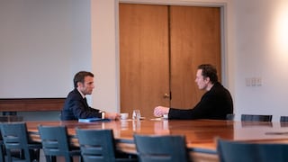 Emmanuel Macron dijo que mantuvo una “discusión clara y franca” con Elon Musk