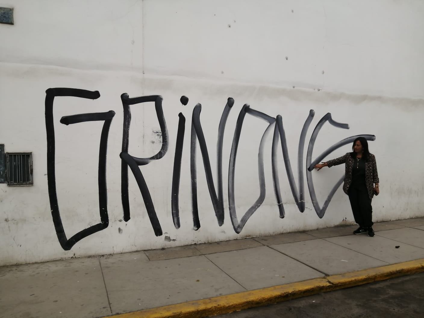 Funcionarios de la comuna de Trujillo iniciaron el proceso de notificación al Ministerio de Cultura, para que haga la denuncia y empiece la investigación respectiva por el delito por daños contra el patrimonio monumental.