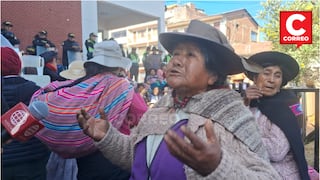 Junín: Pobladores sometidos al frío y  a los golpes esperaron al gobernador por más de 30 horas (FOTOS)