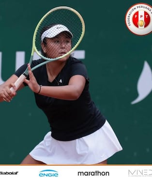 Tenista arequipeña Yleymi Muelle. Foto: FPT.