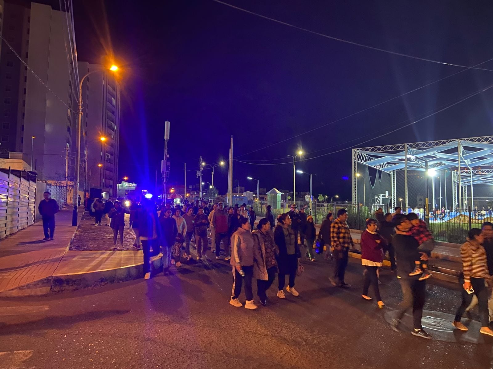 Los vecinos de Alameda Salaverry se movilizaron. Foto: GEC