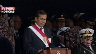 Presidente Humala pide 'cerrar el paso' a amnistía que beneficie terroristas 