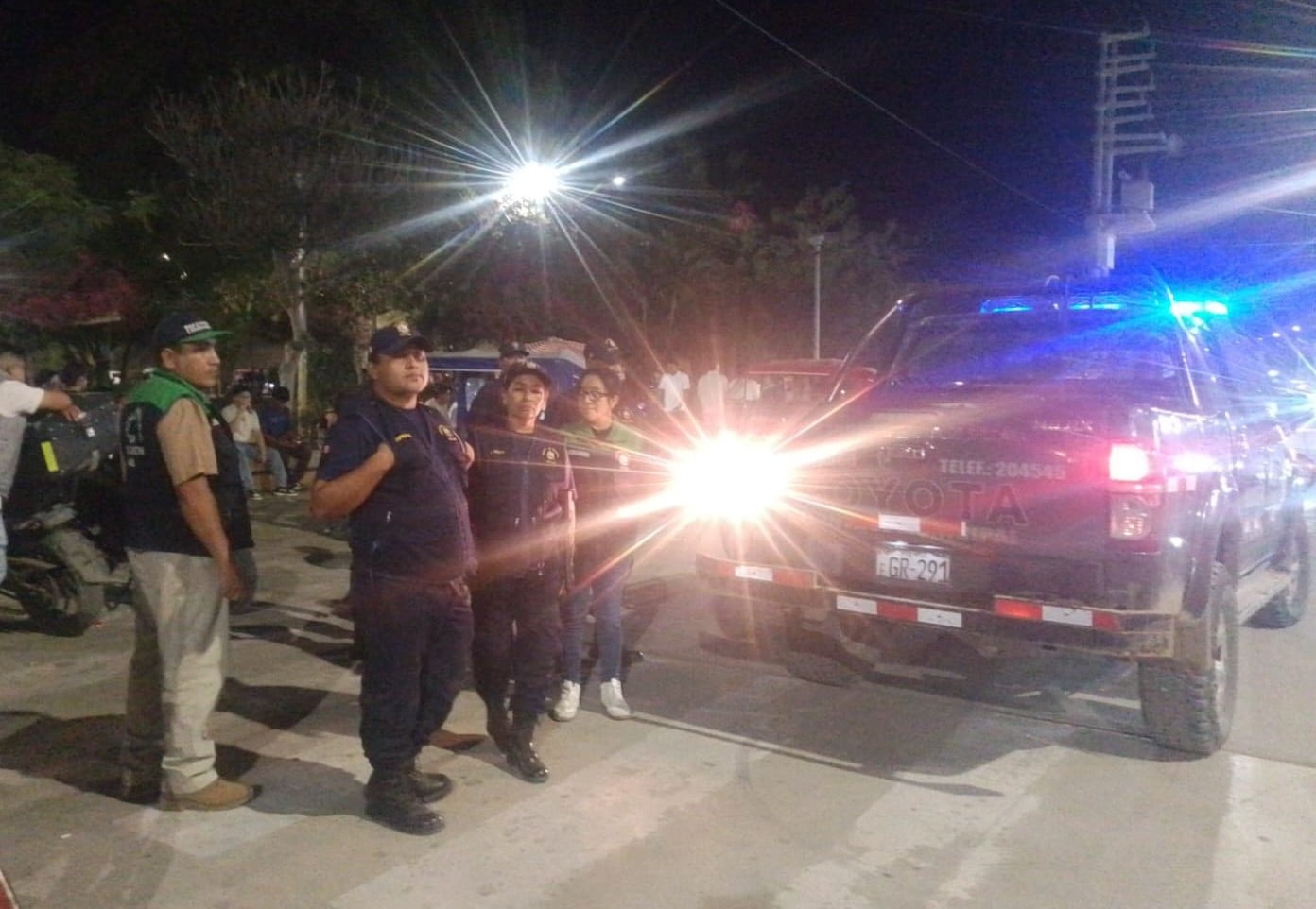 Operativo fue realizado en la urbanización Jardín, en la provincia de Sullana