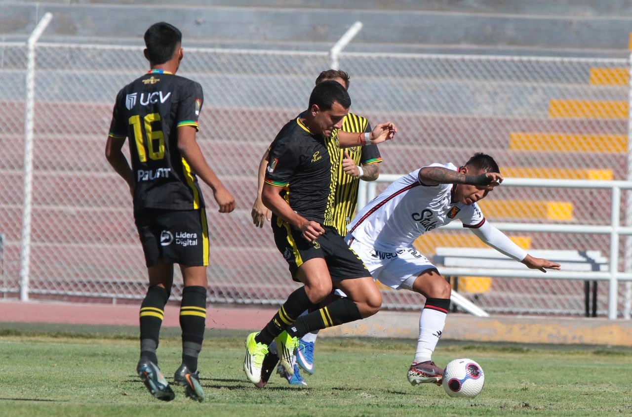 Rojinegros apenas empataron con CD Moquegua. Foto: GEC.
