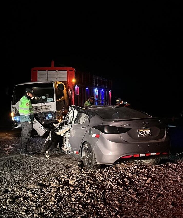Accidente ocurrió en el kilómetro 26 de la carretera Costanera, en la jurisdicción del distrito La Yarada Los Palos en Tacna (Foto: Difusión)