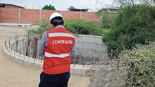 Contraloría alerta grave riesgo en obra de agua y alcantarillado abandonada en Piura desde 2014