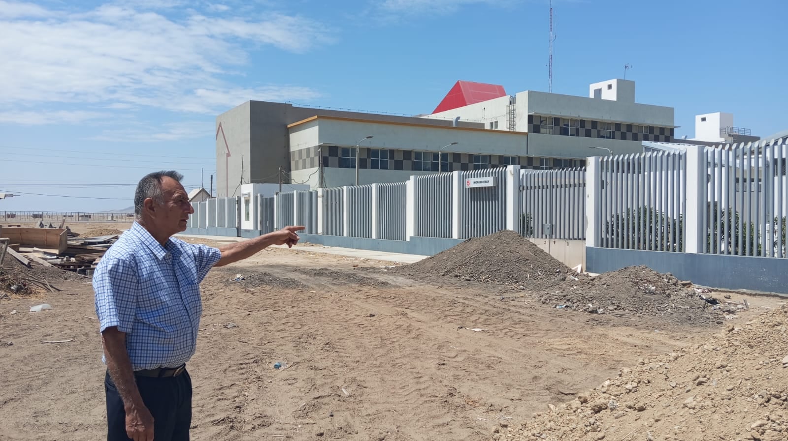 Dirigente alertó problemas en establecimiento de salud.