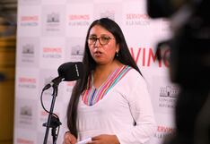 Ruth Luque presenta denuncia constitucional contra Dina Boluarte por reglamento del ‘Reinfo hereditario’