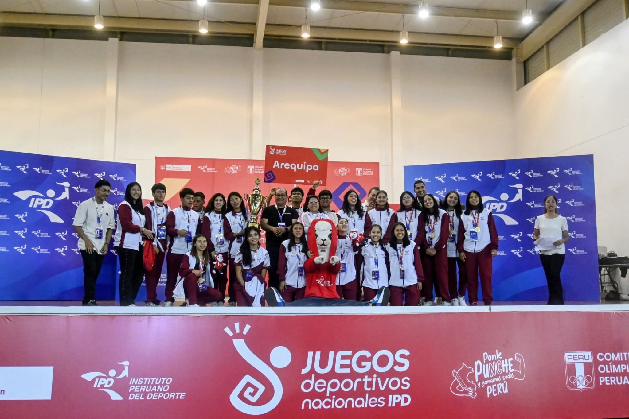 Selección de Arequipa quiere el bicampeonato en los Juegos Deportivos Nacionales, organizados por el IPD. Foto: Gobierno Regional de Arequipa.