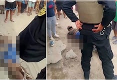 Chincha: vecinos arremeten contra sujeto acusado de robar en vivienda