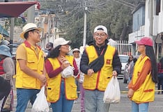 Arequipa: Proselitismo en primera piedra de Comisaría Modelo Apurimac