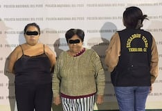 Atrapan a dos mujeres acusadas de vender droga en Trujillo