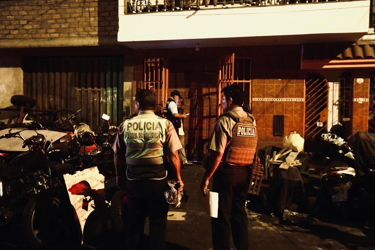 San Martín de Porres: Asesinan a un joven a balazos dentro de un taller mecánico. (Fotos: César Grados @photo.gec)