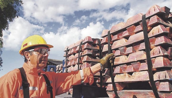 El cobre y el oro brillas en las exportaciones peruanas.