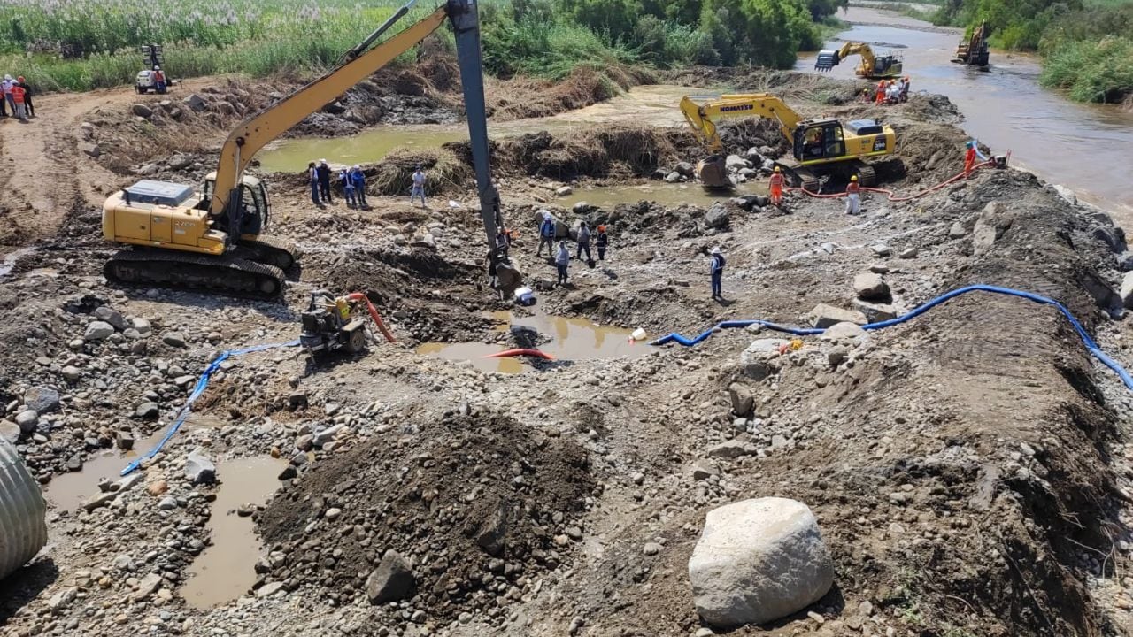 Trabajos están a cargo del Gobierno Regional de La Libertad y el Proyecto Especial Chavimochic.