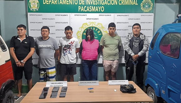 Cayeron en Pacasmayo e integrarían la banda delictiva ‘Los bandidos de Gloria’.