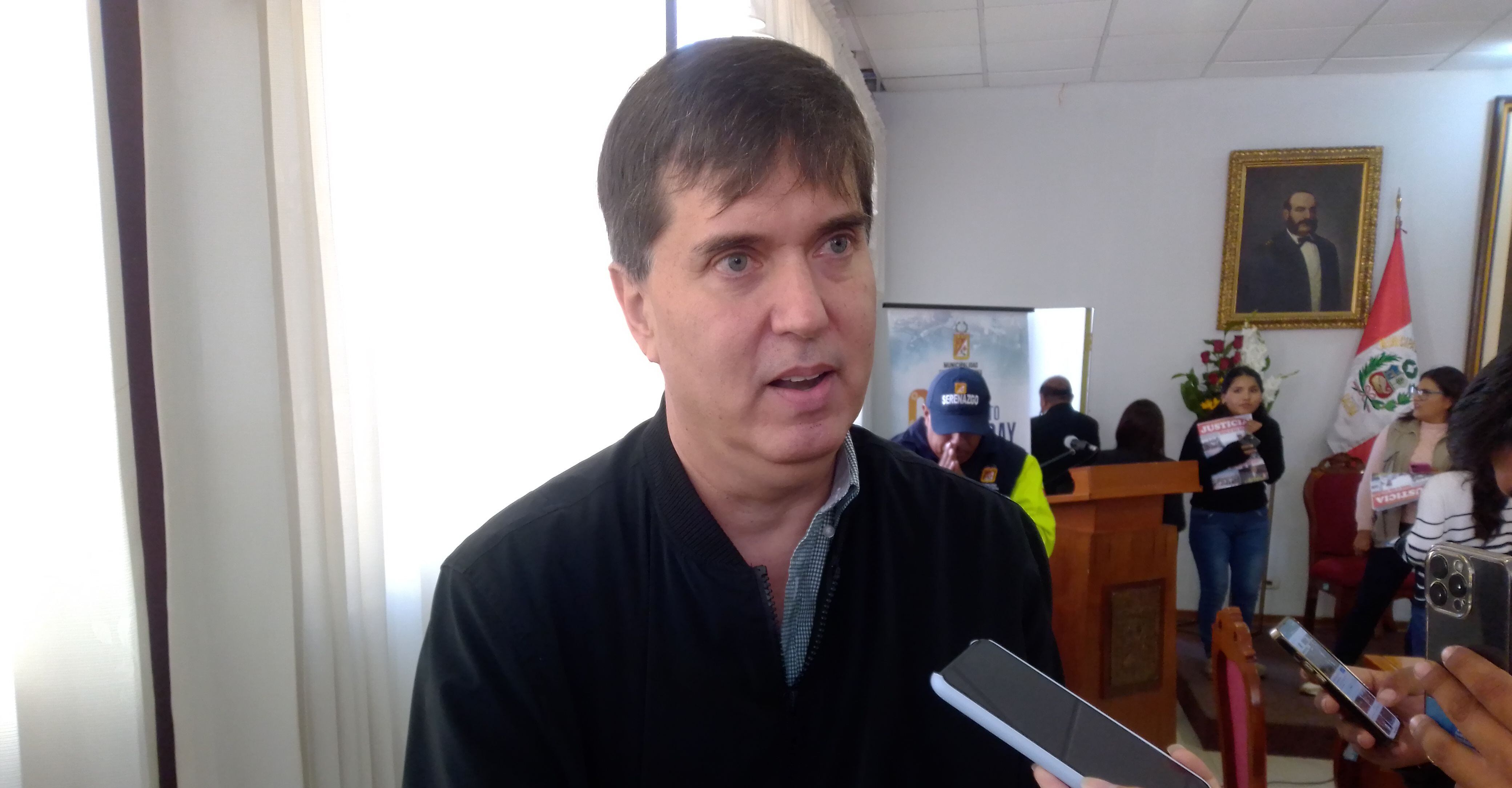 Expresidente de la Cámara de Comercio y Zofratacna Aldo Fuster Ocaña. (Foto: Adrian Apaza)