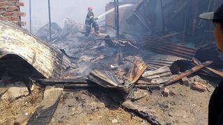 Piura: Cuatro familias se quedaron en la calle tras incendio