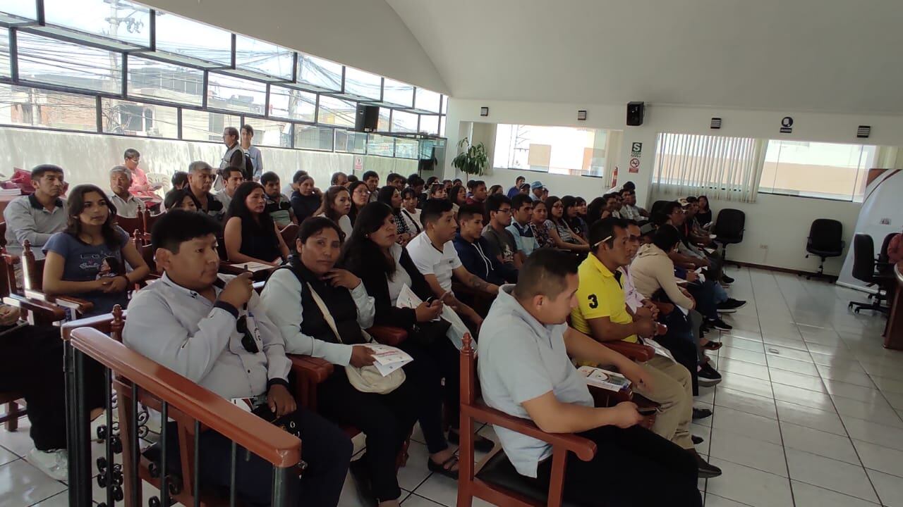 Capacitación se realizó en la sede de la Municipalidad Provincial de Arequipa (Foto: GEC)