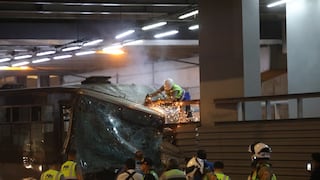 ATU informó que solo dos personas continúan en observación médica tras accidente en estación del Metropolitano