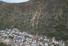 Solicitan declarar en emergencia barrios afectados por deslizamiento en Ambo