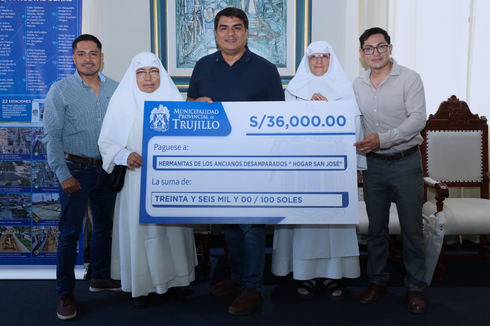 Albergue atiende a 110 adultos mayores y tiene más de 60 años de funcionamiento.