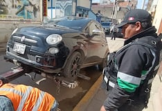 Huancayo: Más de 25 vehículos terminan en el depósito tras operativo contra estacionamiento indebido