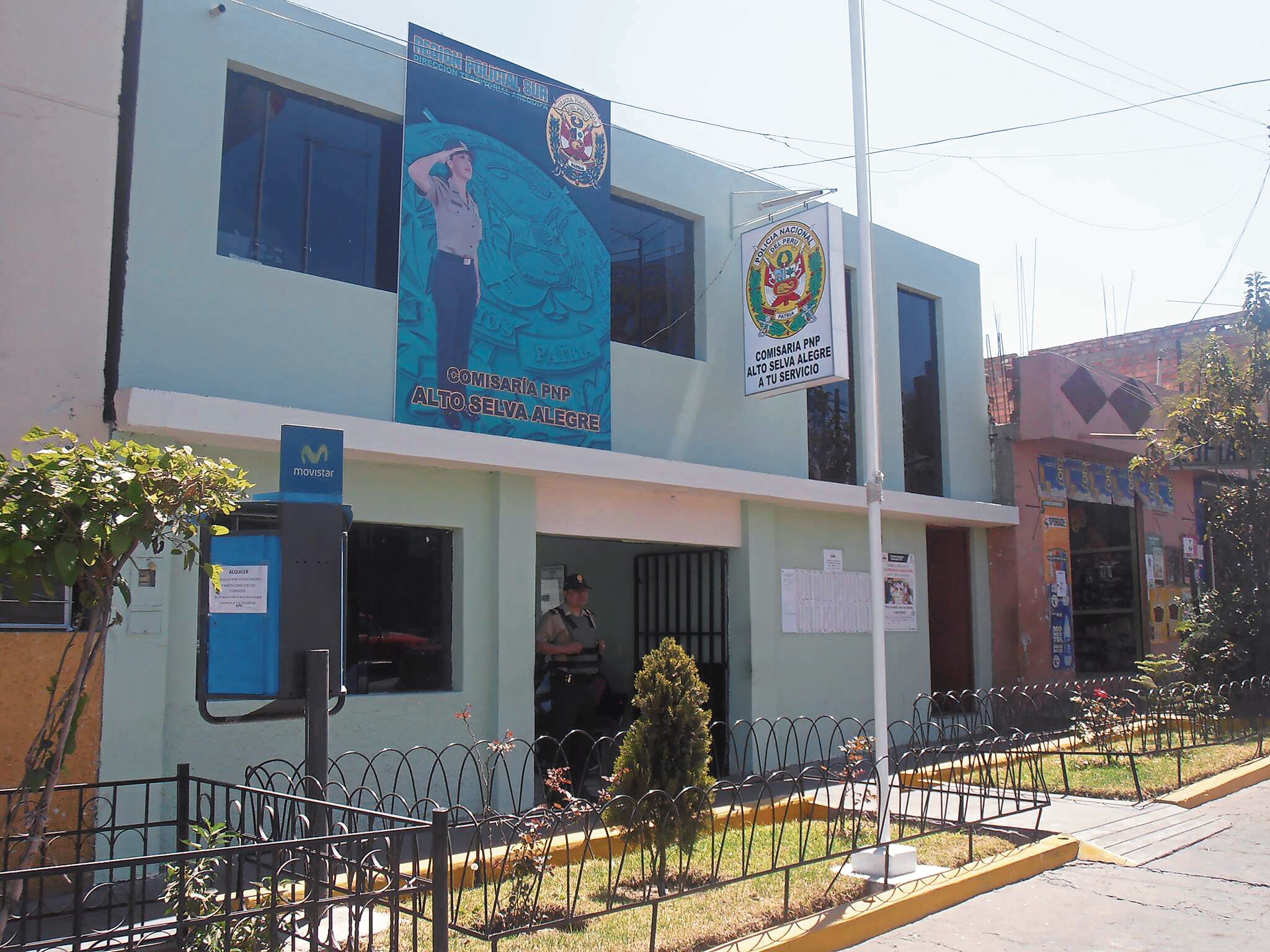 Agentes de la comisaría de Alto Selva Alegre advirtieron el hecho. (Foto: GEC)