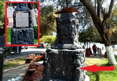 Plazuela en honor a periodistas en abandono total en Piura