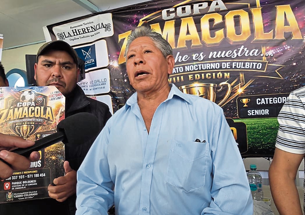 Presentaron el torneo VIII Copa Zamácola, en Arequipa. Foto: GEC.