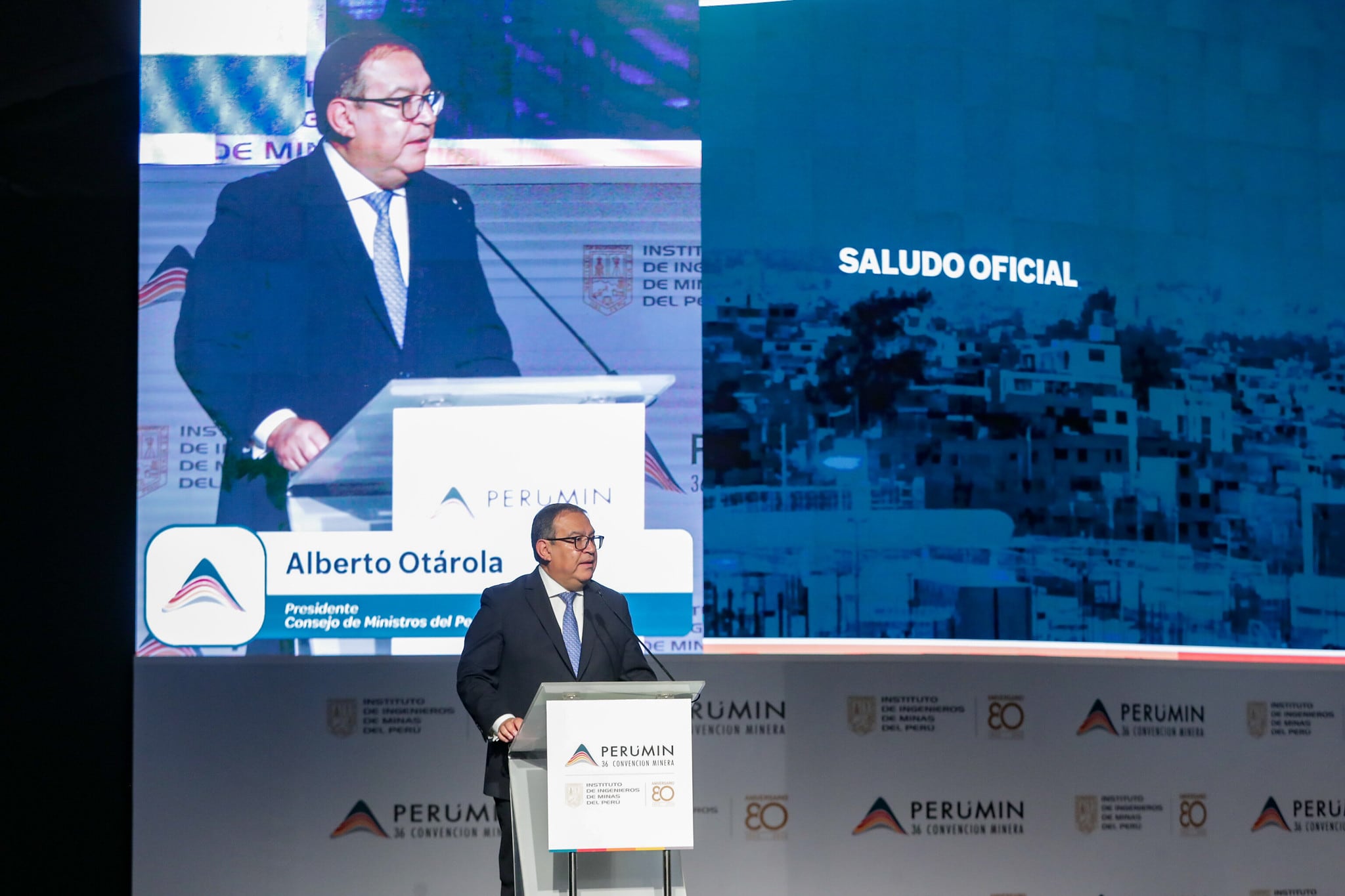 El premier Alberto Otárola aseguró que el proyecto minero Tía María "no está en la agenda del Gobierno". (Foto: PCM)