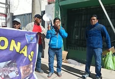 Puno: Dirigentes protestan exigiendo reorganización total de la Policía Nacional tras la denuncia de robo