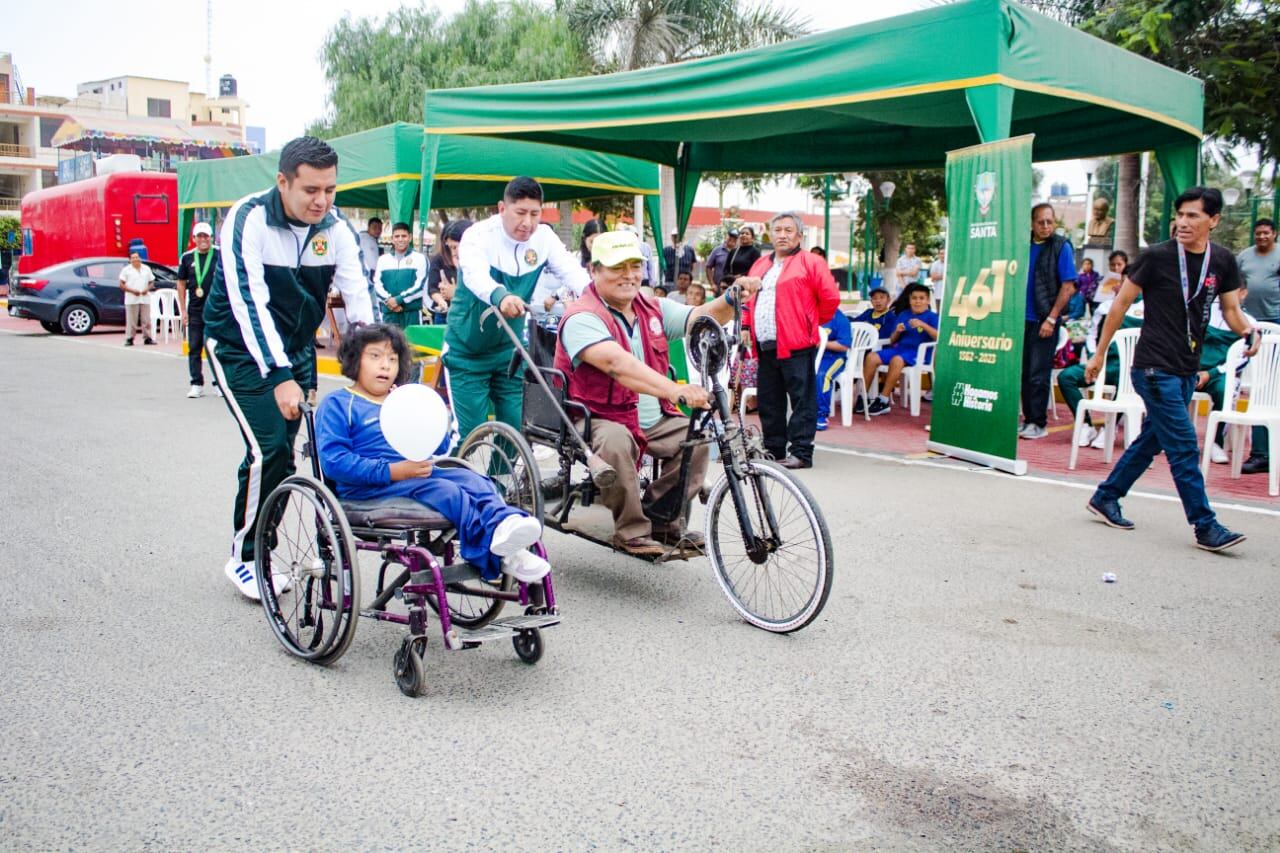 Se programó una serie de actividades artísticas, culturales, deportivas, recreativas y de integración por el aniversario de Santa.
