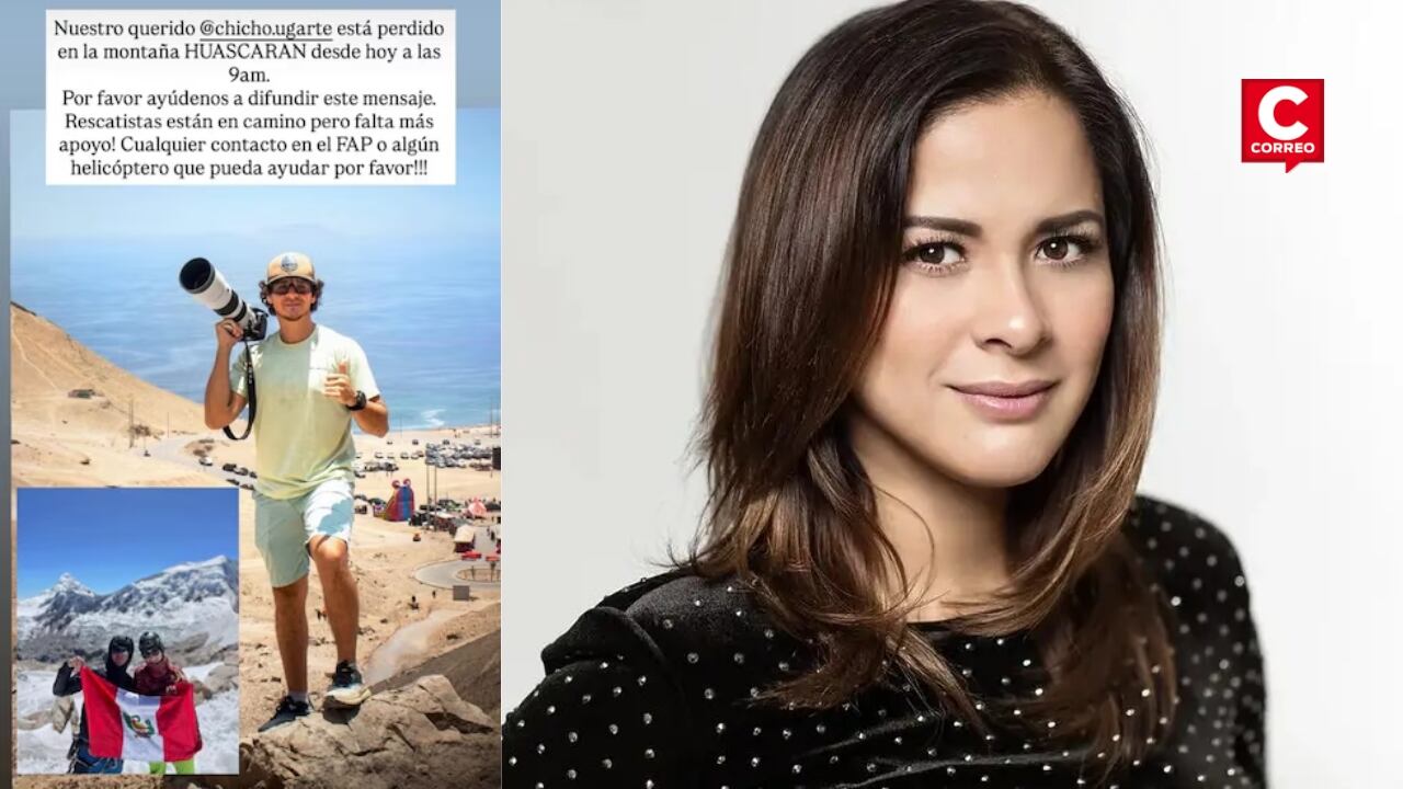 Primo de Karina Jordán integra grupo de tres montañistas desaparecidos en el Huascarán. Composición: Diario Correo.