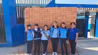 Chincha: Municipio escolar consigue tres mil ladrillos para construir aula