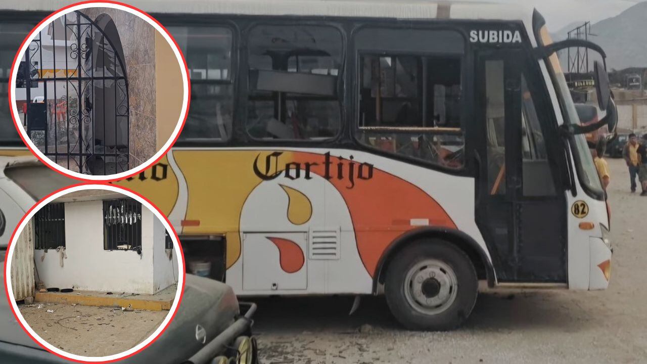 Ataque afectó también a 14 viviendas aledañas de la cuadra 29 de la avenida Jaime Blanco, en el distrito de El Porvenir.