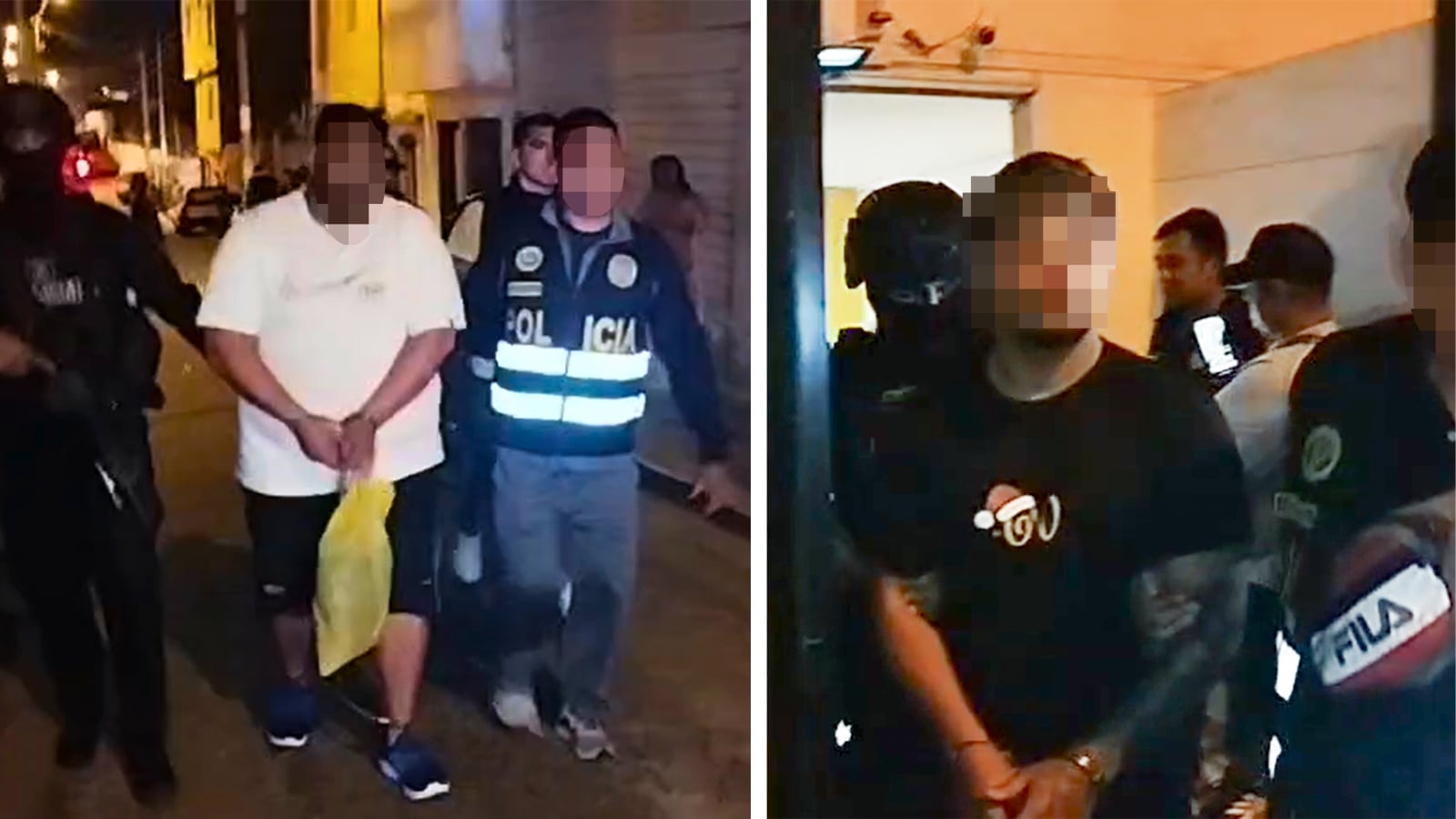 Cae banda criminal “Los Sanguinarios del Tren” vinculada al Tren de Aragua. Foto: MININTER.