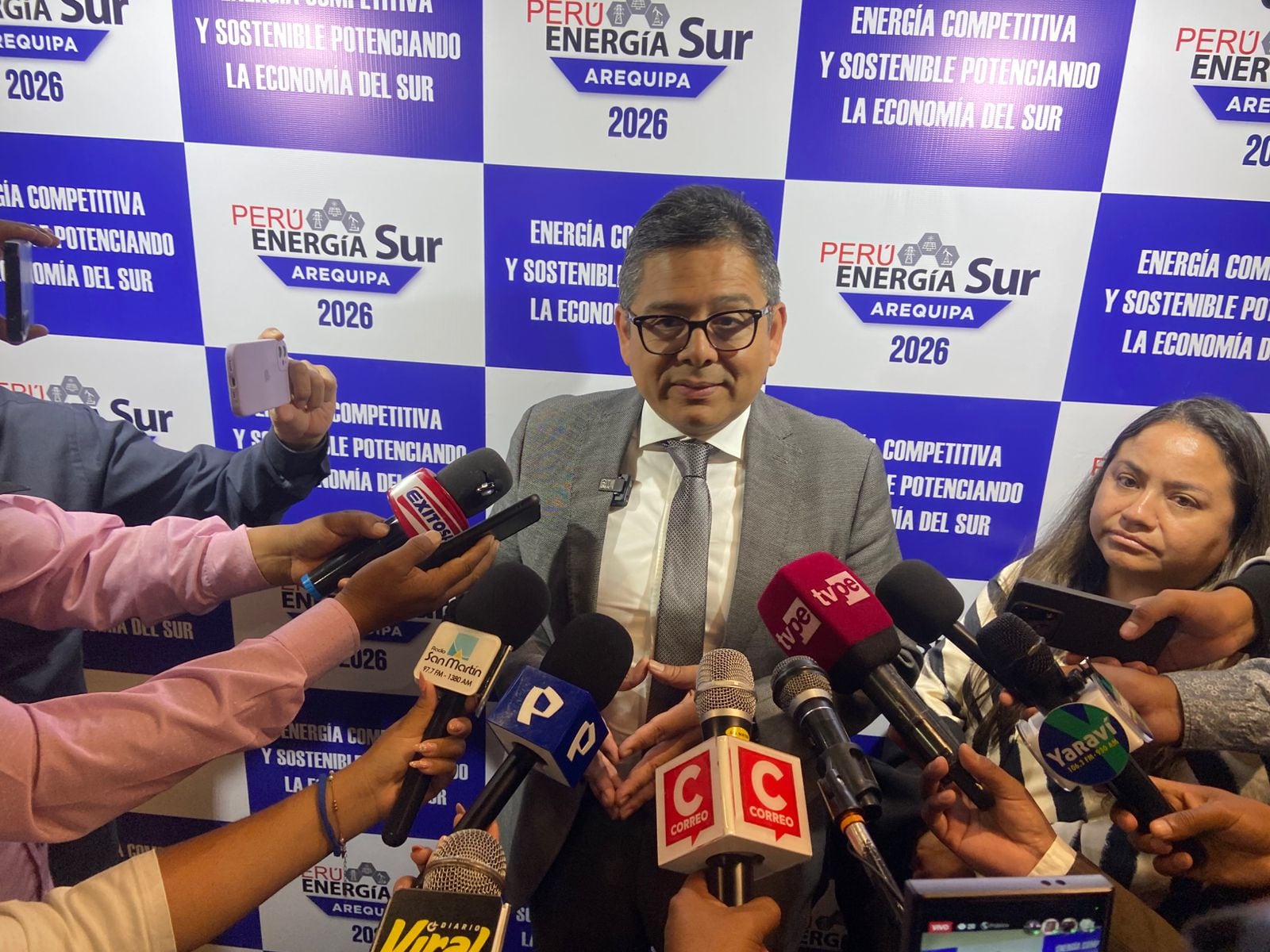 Director ejecutivo de ProInversión del Ministerio de Economía y Finanzas (MEF), Luis Del Carpio. Foto: GEC.