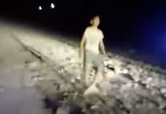 Encuentran en la madrugada a niño de 13 años en cerro de Huancarqui, Castilla (VIDEO)