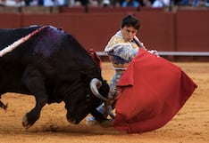 Andrés Roca Rey sufre cornada en el muslo durante corrida en la Feria de Abril de Sevilla