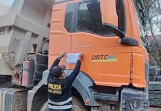 Huánuco: investigan maquinaria de Transportes incautada durante operativo contra minería ilegal
