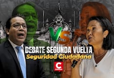Debate 2026: Roberto Sánchez llama a Keiko Fujimori “señora del caos” y la reta a derogar las “leyes procrimen”