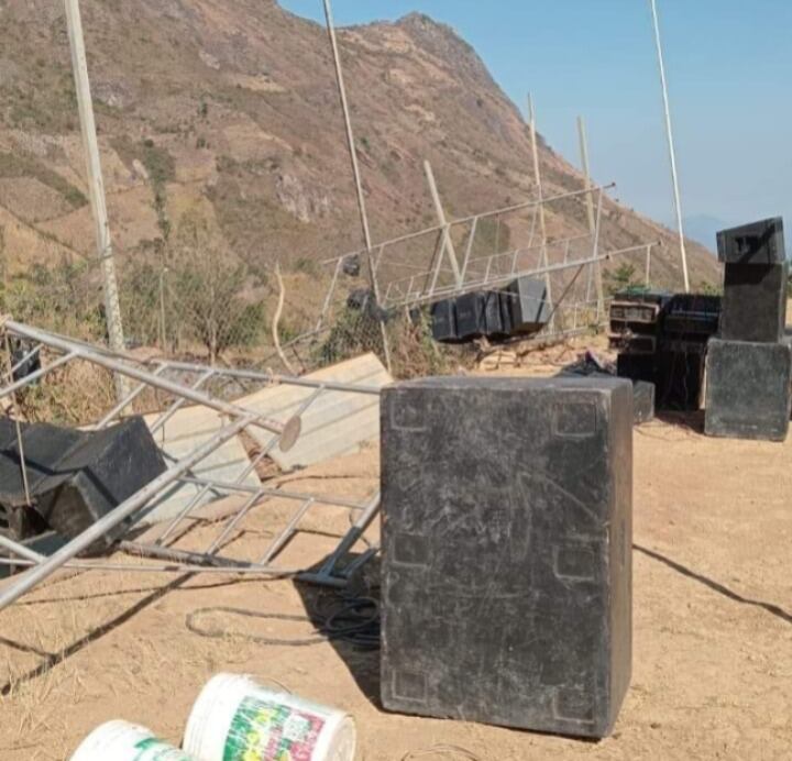 Fuertes vientos en la sierra norte