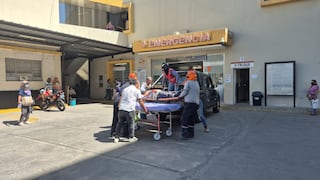 Arequipa: Obrero queda grave tras caer de cabeza en la construcción del estadio de Tiabaya