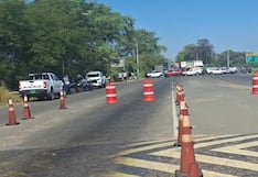 Piura: Transportistas bloquean carretera en Sullana