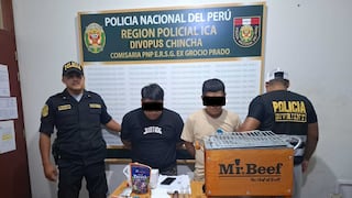 Chincha: capturan a “robacasas” que se llevaban hasta la caja china en Pueblo Nuevo