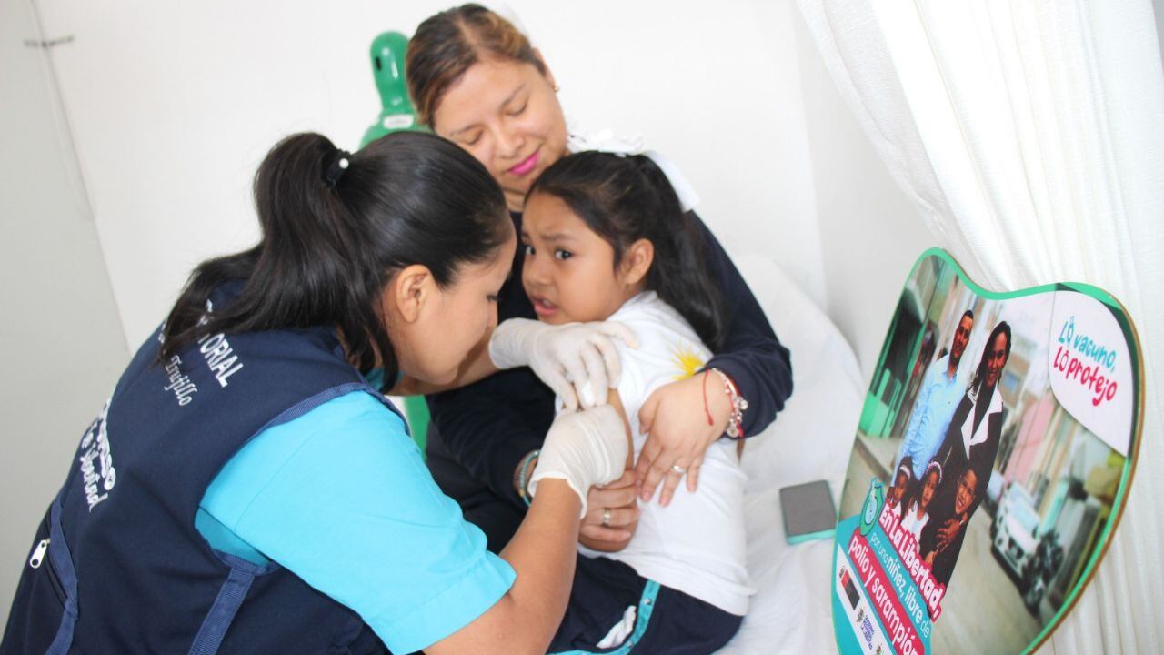 La Gerencia Regional de Salud está redoblando esfuerzos con el “Gran Barrido de Vacunación”, logrando avanzar con más del 50 por ciento de la meta programada.
