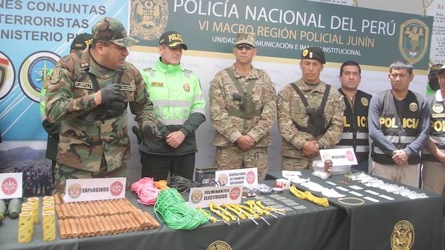 “Camarada Antonio”: Incautan armas que iban a usarse en atentado durante elecciones, afirma FF.AA.