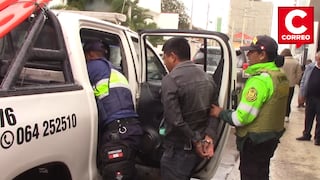 Huancayo: Dos varones son detenidos cuando robaban memoria de taxi en El Tambo